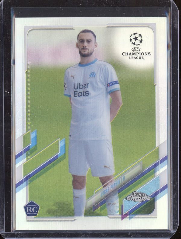 Lucas Perrin 2020 Topps Chrome UEFA Refractor RC