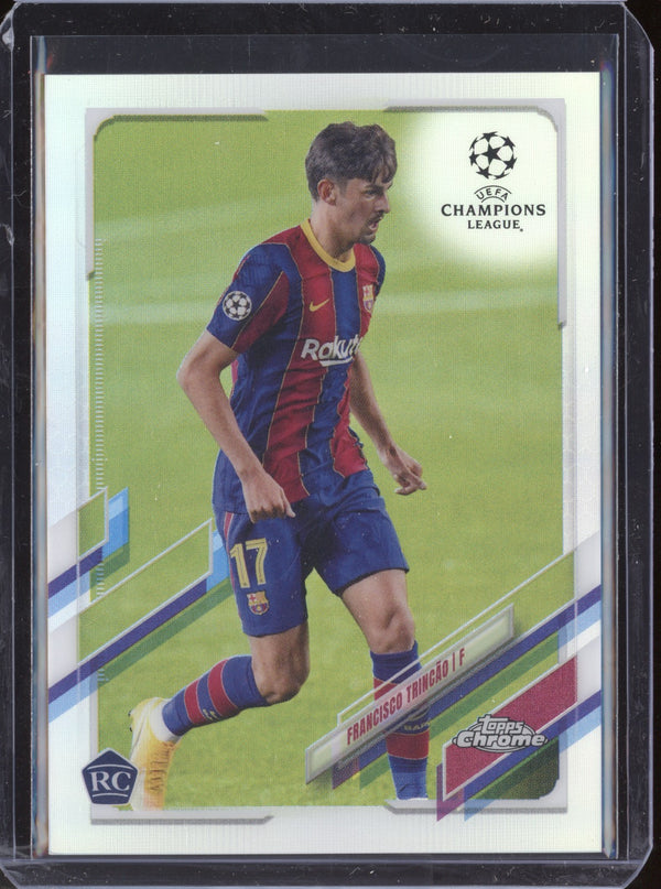 Francisco Trincao 2020 Topps Chrome UEFA Refractor RC