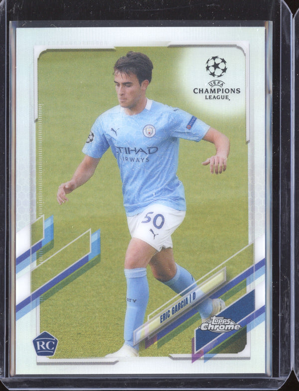 Eric Garcia 2020 Topps Chrome UEFA Refractor RC