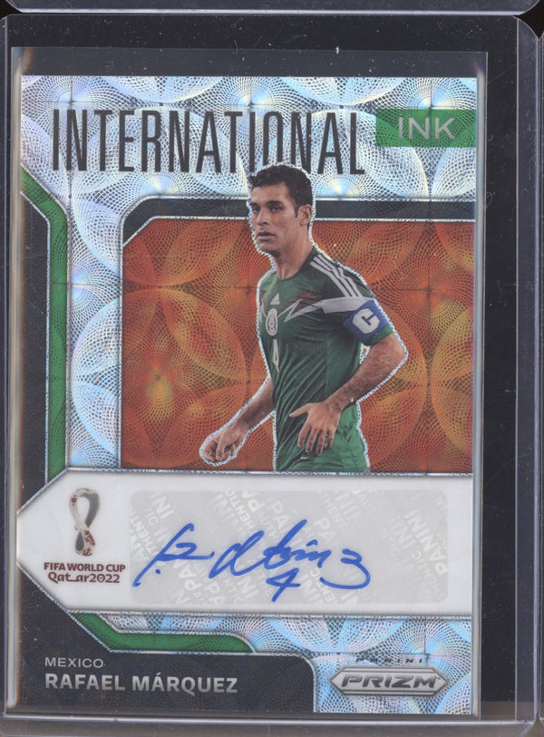 Rafael Marquez 2022 Panini Prizm World Cup I-RM International Ink Choice Auto