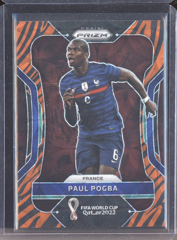 Paul Pogba 2022 Panini Prizm World Cup 103 Tiger