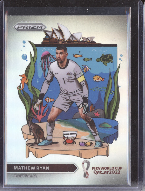 Mathew Ryan 2022 Panini Prizm World Cup  30 National Landmarks