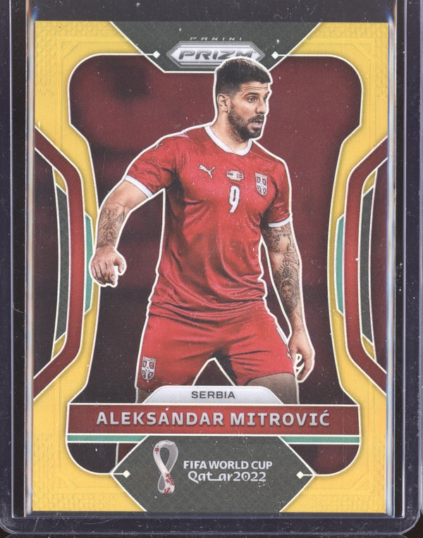 Aleksandar Mitrovic 2022 Panini Prizm World Cup  253 Gold 03/10