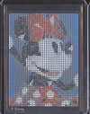 Minnie Mouse 2023 Card fun Disney 100 Joyful D100-LR02 Lattice Double-Sided