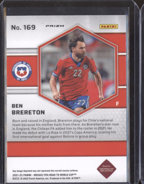 Ben Brereton 2022 Panini Mosaic RTWC 169 Mosaic RC