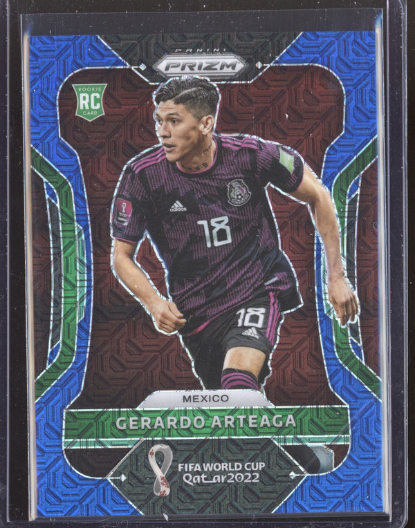 Gerardo Arteaga 2022 Panini Prizm World Cup  145 Blue Mojo RC 51/75