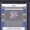 Aaron Wiggins 2021-22 Panini Chronicles 430 Plates and Patches Purple RC 34/49