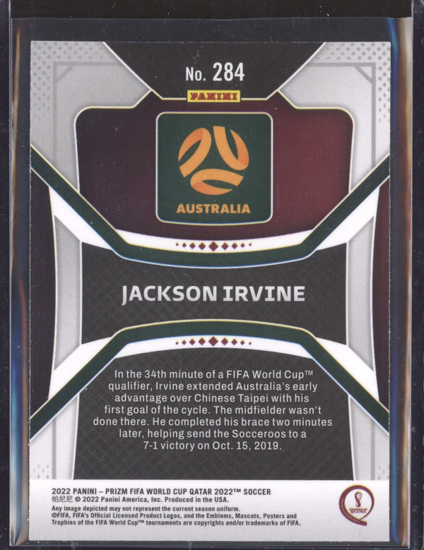 Jackson Irvine 2022 Panini Prizm World Cup 284