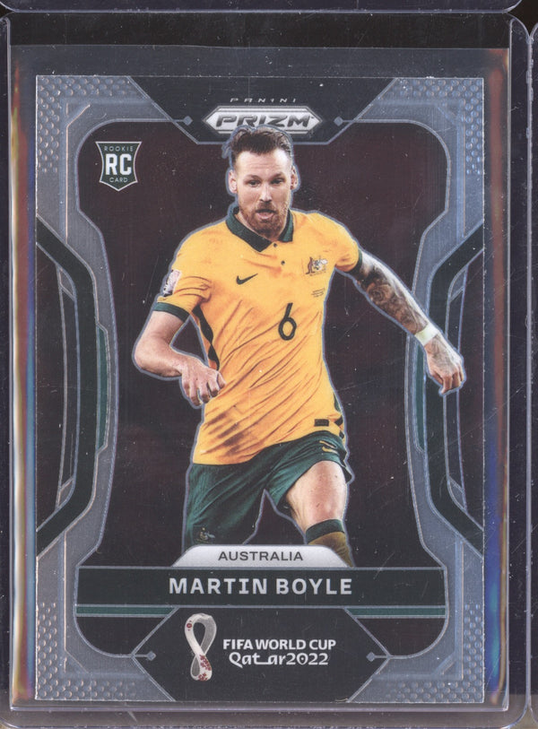 Martin Boyle 2022 Panini Prizm World Cup 285 RC