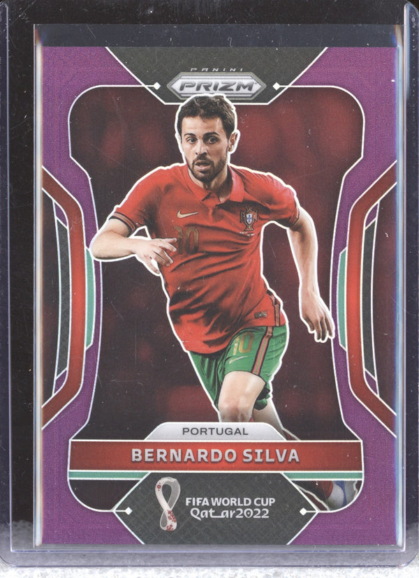 Bernardo Silva 2022 Panini Prizm World Cup  173 Purple 187/199