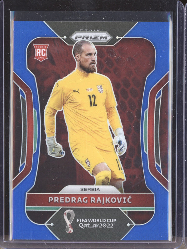 Predrag Rajkovic 2022 Panini Prizm World Cup  258 Blue RC 263/299