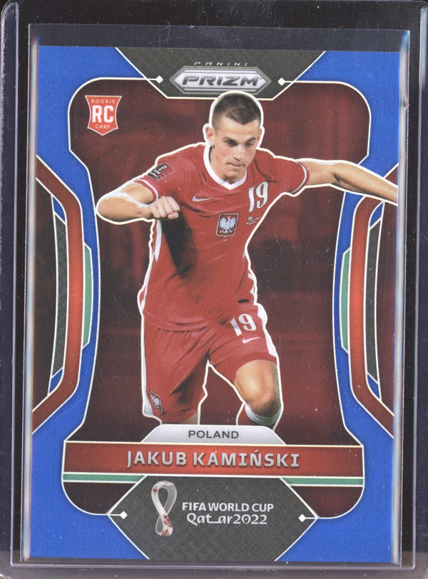 Jakub Kaminski 2022 Panini Prizm World Cup  165 Blue RC 165/299