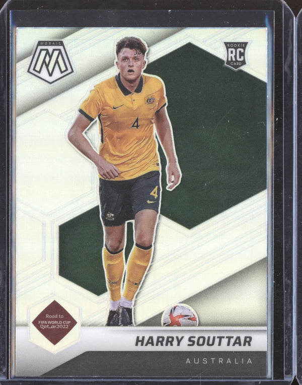 Harry Souttar 2022 Panini Mosaic RTWC 145 Silver RC