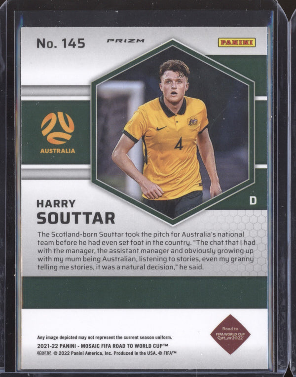 Harry Souttar 2022 Panini Mosaic RTWC 145 Silver RC