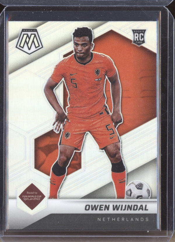 Owen Wijndal 2022 Panini Mosaic RTWC 176 Silver RC