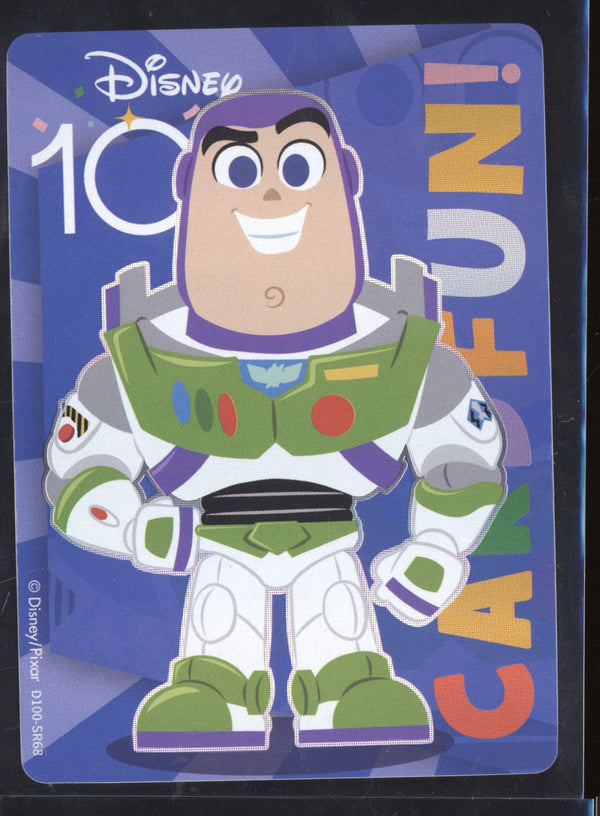 Buzz Lightyear 2023 Card fun Disney 100 Joyful D100-SR68