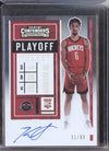 Kenyon Martin Jr 2020-21 Panini Contenders 122 Playoff Ticket Auto RC 31/99