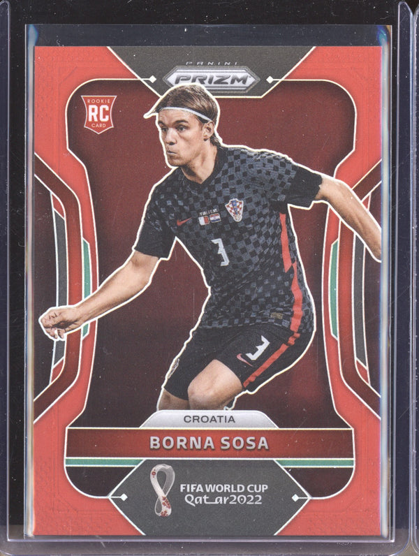 Borna Sosa 2022 Panini Prizm World Cup  55 Red RC 109/399