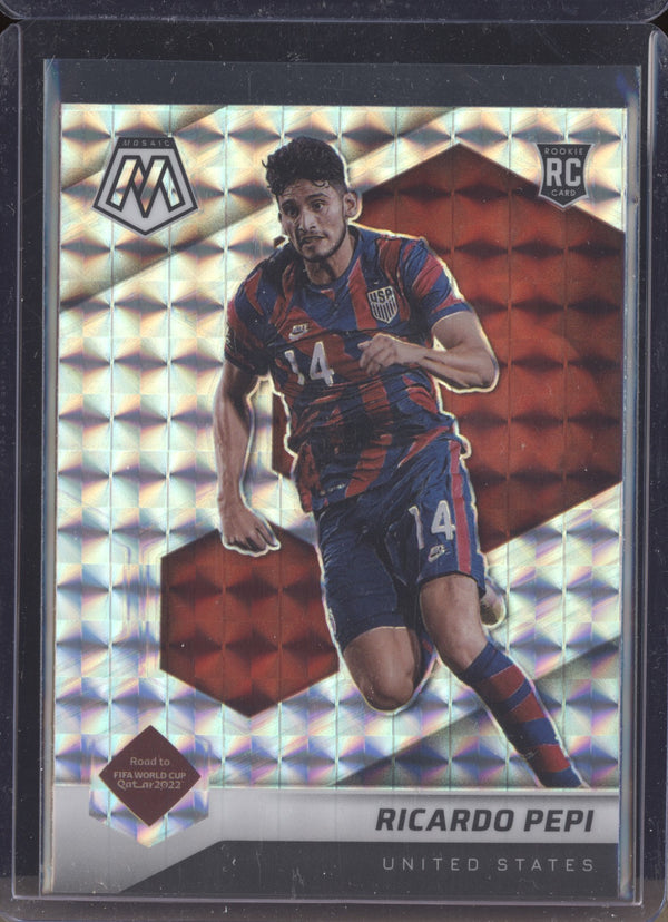 Ricardo Pepi 2022 Panini Mosaic RTWC 99 Mosaic RC