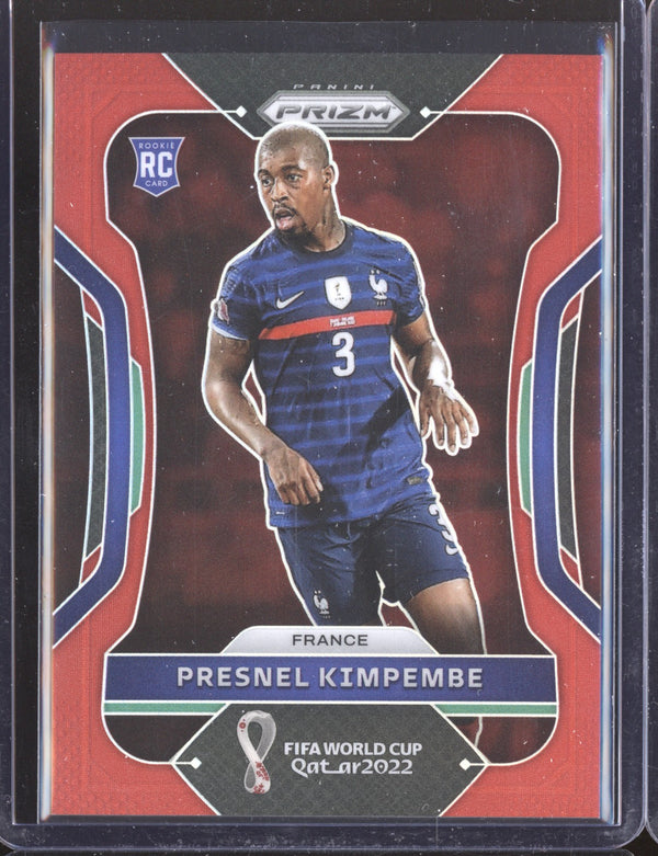 Presnel Kimpembe 2022 Panini Prizm World Cup  104 Red RC 254/399