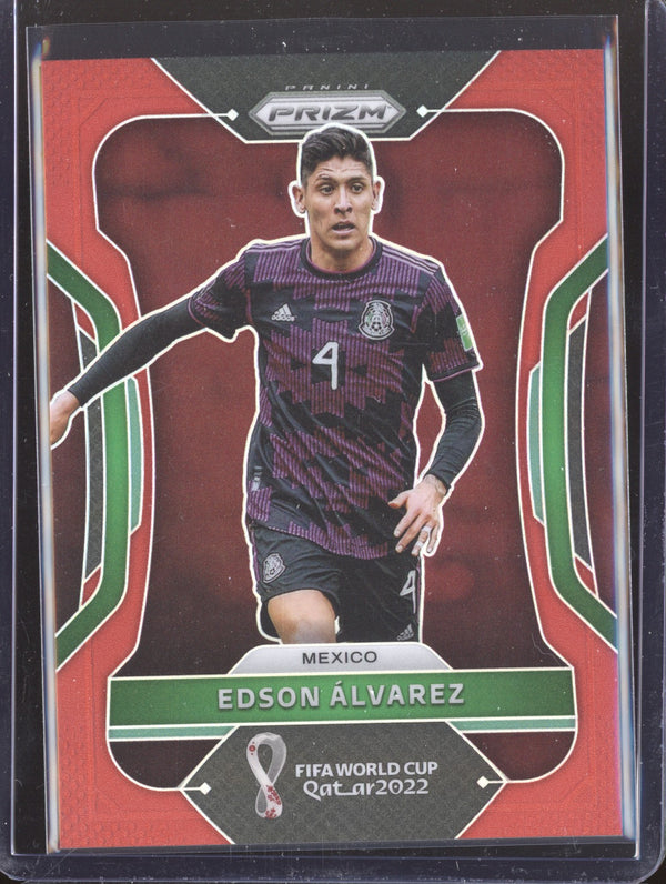 Edson Alvarez 2022 Panini Prizm World Cup  144 Red 238/399