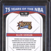 Allen Iverson 2021-22 Panini Optic 38 75 years of NBA