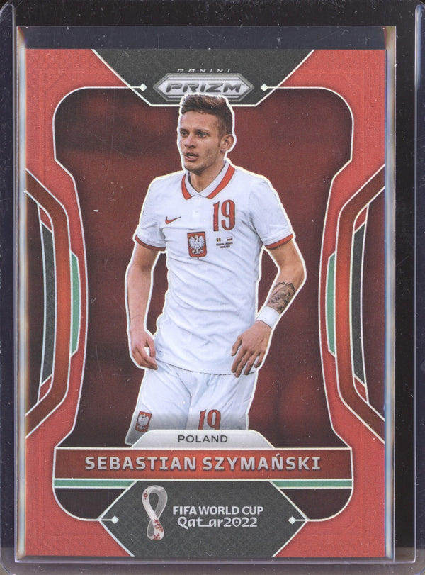 Sebastian Szymanski 2022 Panini Prizm World Cup  171 Red - Jersey Number 19/399