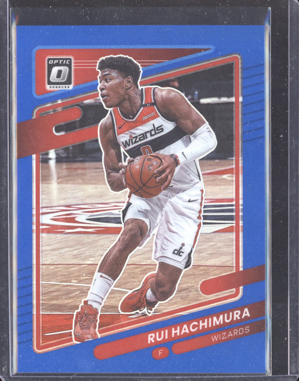 Rui Hachimura 2021-22 Panini Optic 79 Blue 31/59