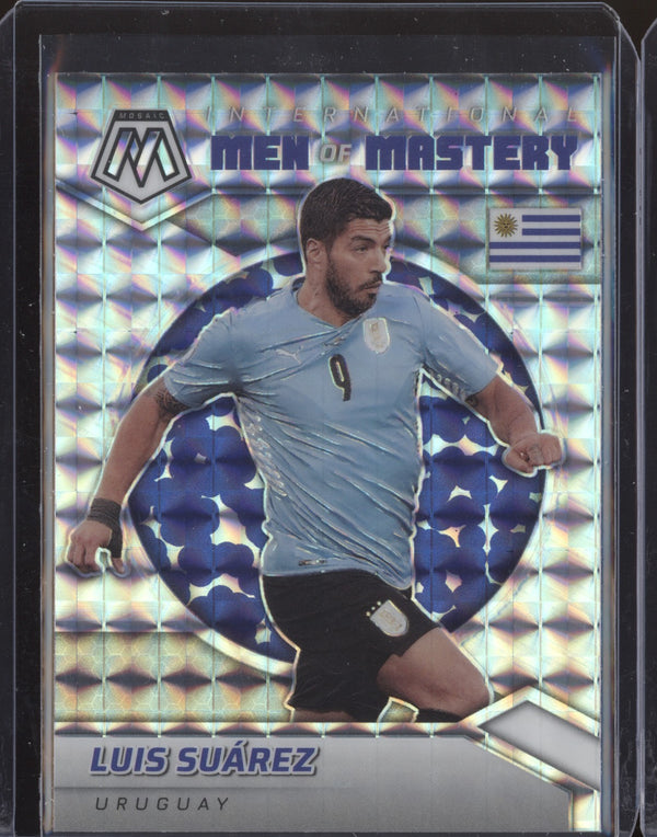 Luis Suarez 2022 Panini Mosaic RTWC 36 International Men of Mastery Mosaic