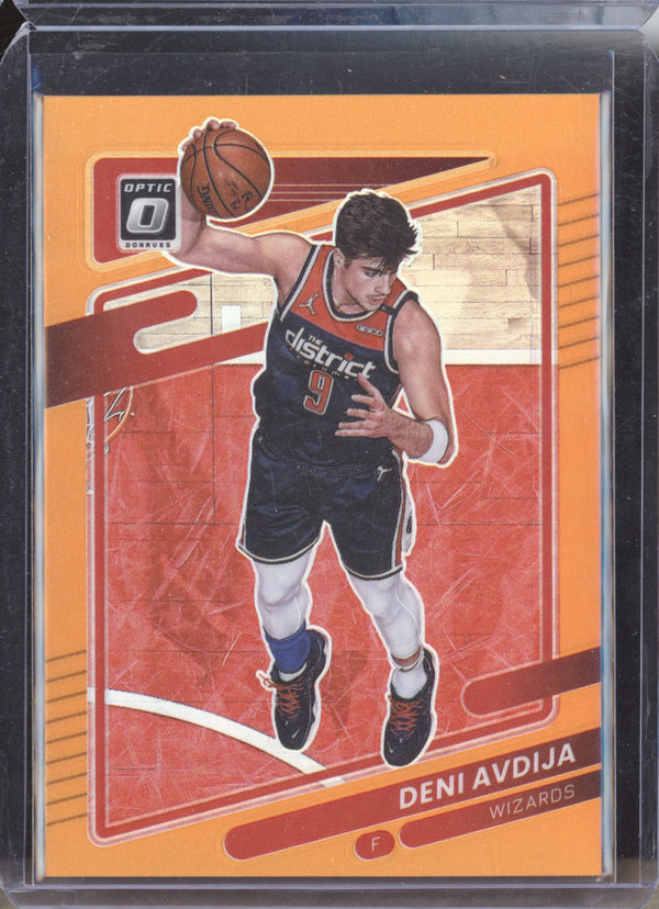 Deni Avdija 2021-22 Panini Optic 92 Orange 145/199