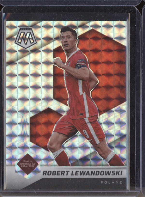 Robert Lewandowski 2022 Panini Mosaic RTWC 51 Mosaic