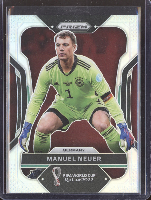 Manuel Neuer 2022 Panini Prizm World Cup  114 Silver