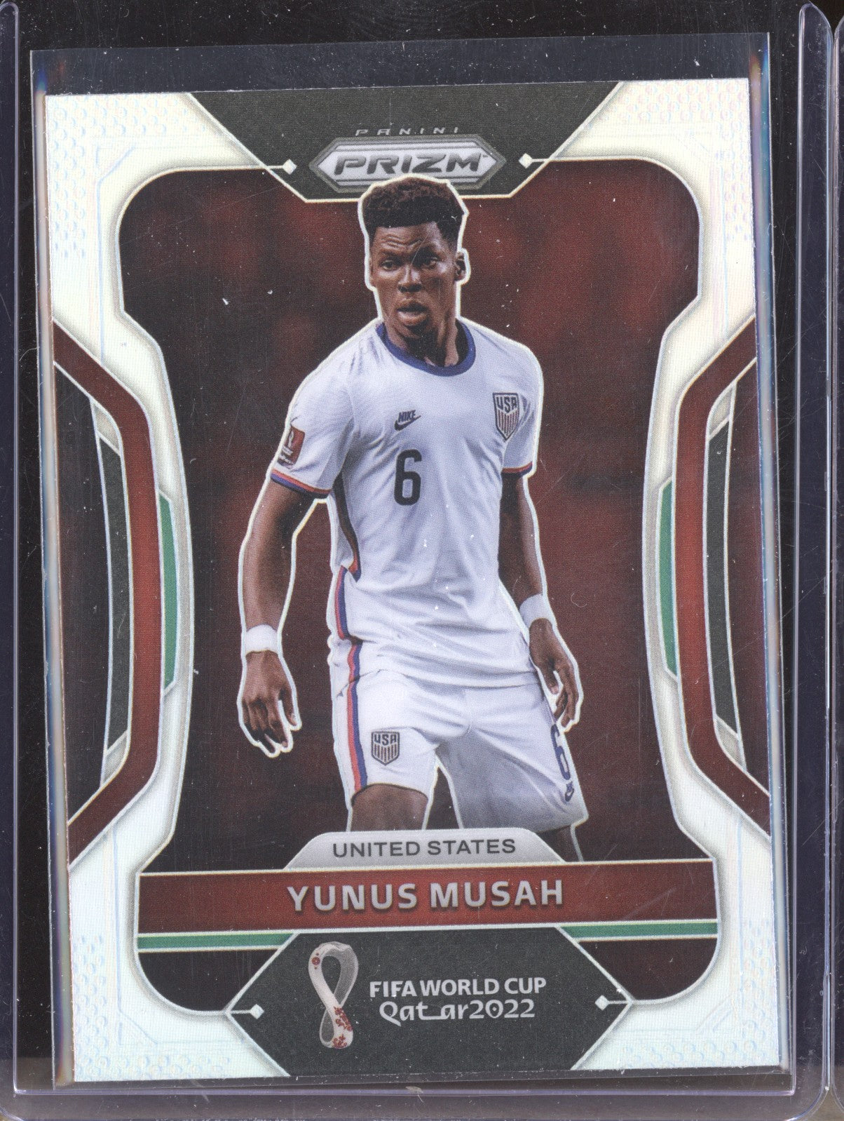 Yunus Musah 2022 Panini Prizm World Cup  210 Silver