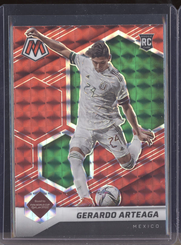 Gerardo Arteaga 2022 Panini Mosaic RTWC 21 Red RC