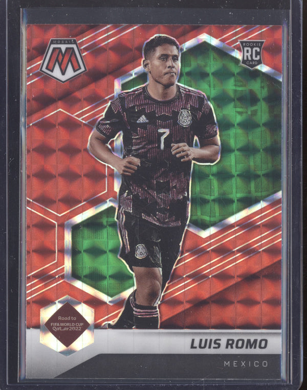 Luis Romo 2022 Panini Mosaic RTWC 23 Red RC