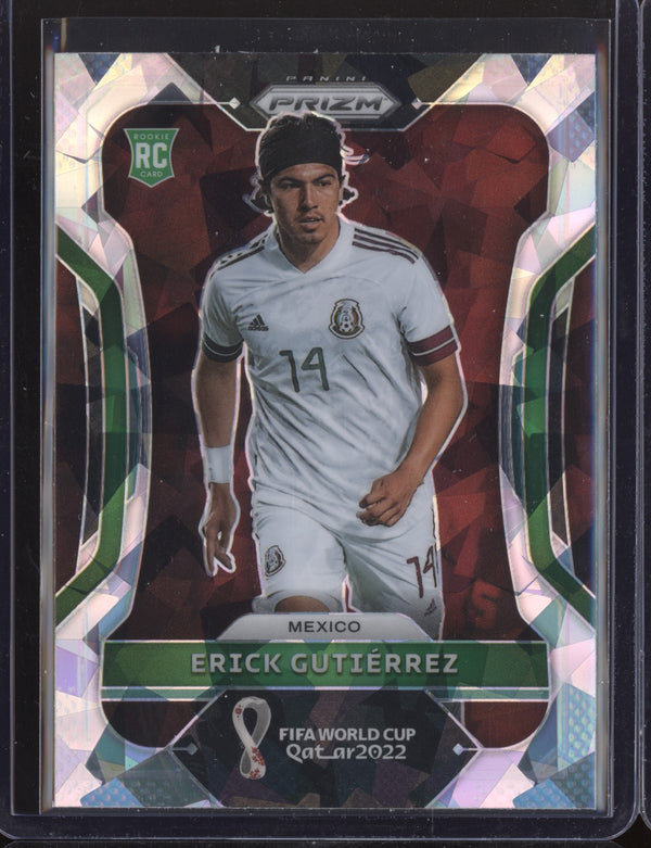 Erick Gutierrez 2022 Panini Prizm World Cup  150 Ice RC