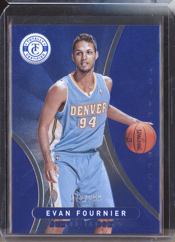 Evan Fournier 2012-13 Panini Totally Certified  269 Totally Blue RC 172/299