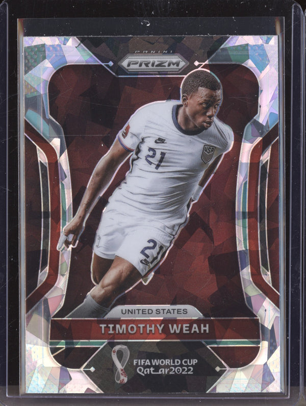 Timothy Weah 2022 Panini Prizm World Cup  207 Ice