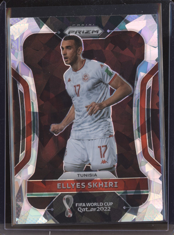 Ellyes Skhiri 2022 Panini Prizm World Cup  194 Ice