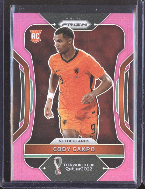 Cody Gakpo 2022 Panini Prizm World Cup  153 Pink RC