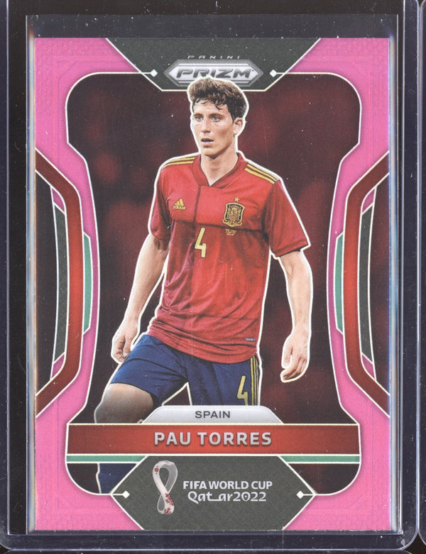 Pau Torres 2022 Panini Prizm World Cup  225 Pink