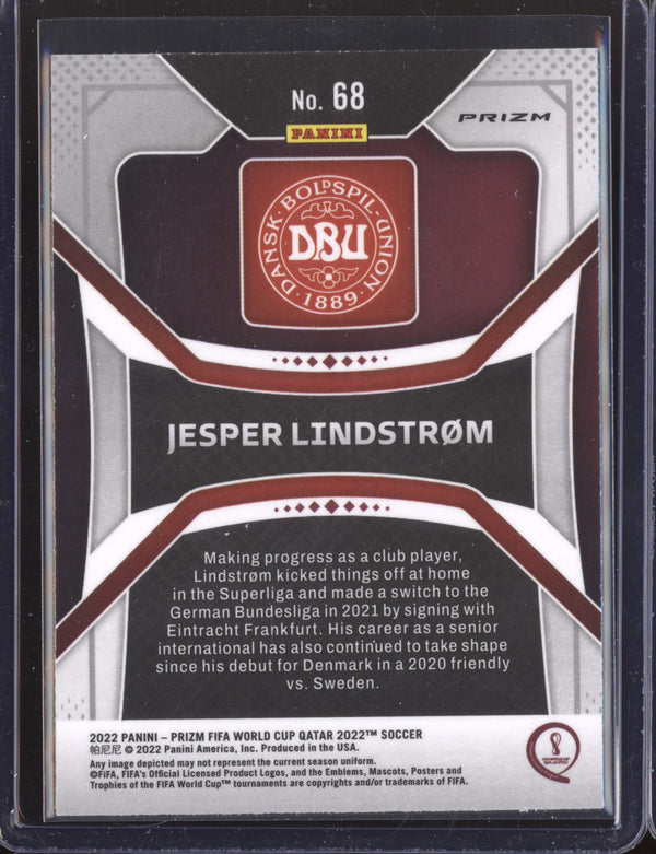 Jesper Lindstrom 2022 Panini Prizm World Cup  68 Hyper RC