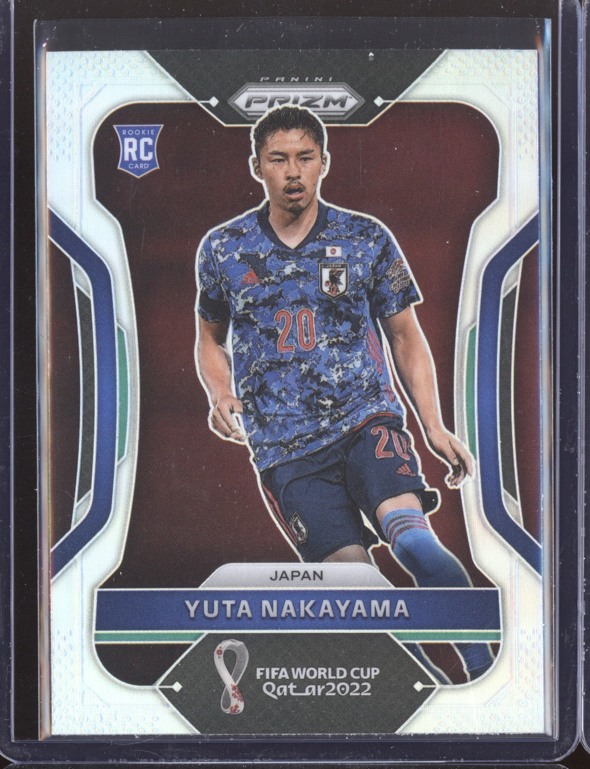 Yuta Nakayama 2022 Panini Prizm World Cup  126 Silver RC