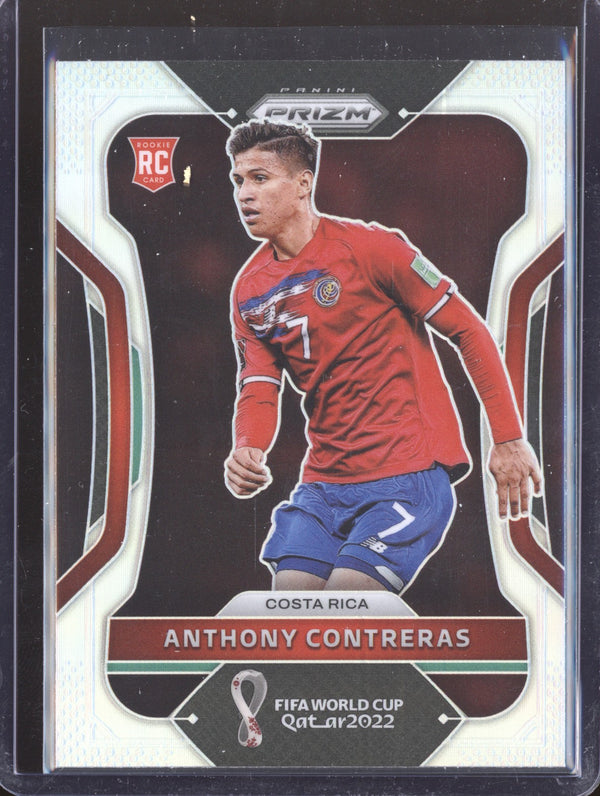 Anthony Contreras 2022 Panini Prizm World Cup  289 Silver RC