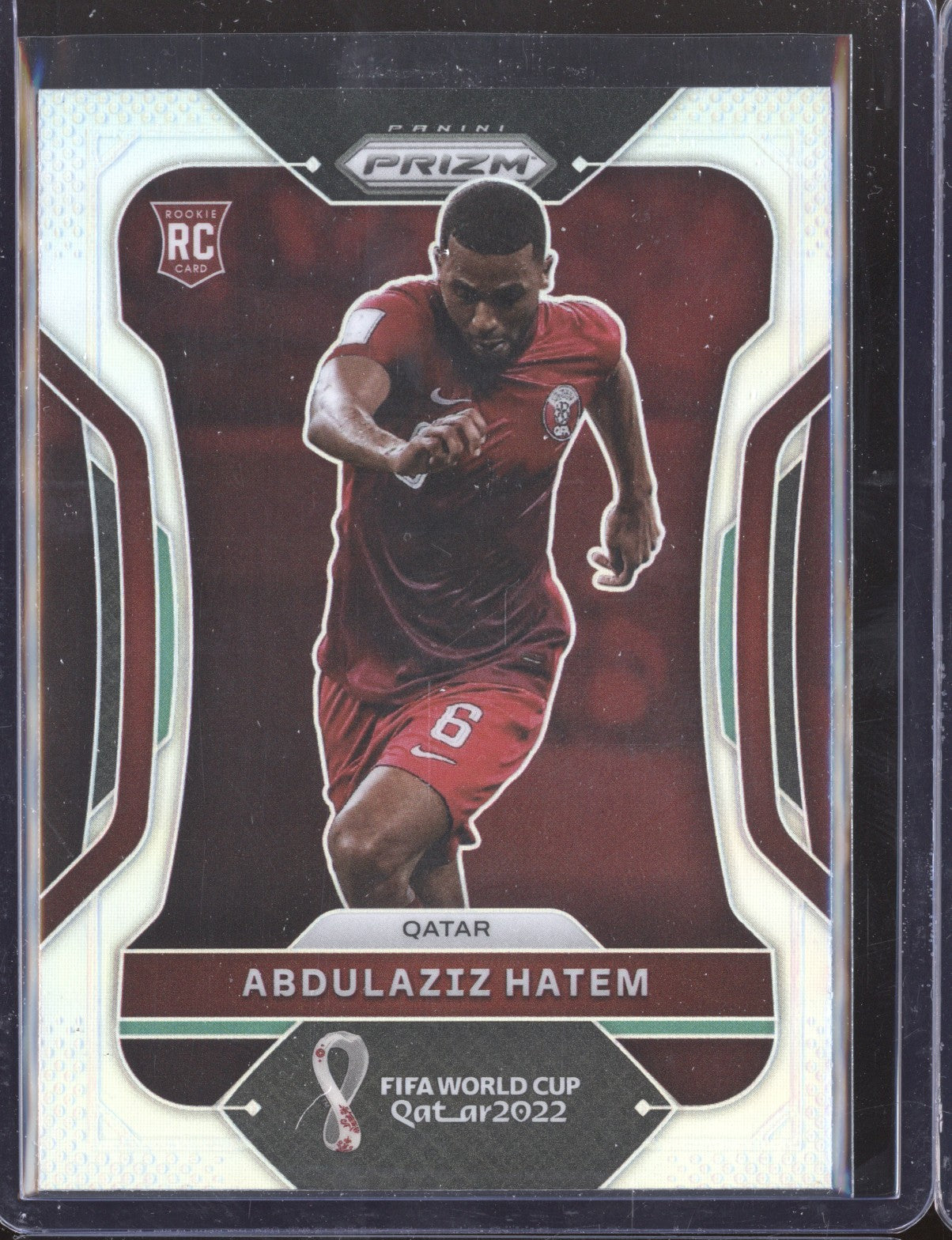 Abdulaziz Hatem 2022 Panini Prizm World Cup  185 Silver RC