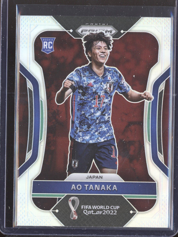 Ao Tanaka 2022 Panini Prizm World Cup  130 Silver RC