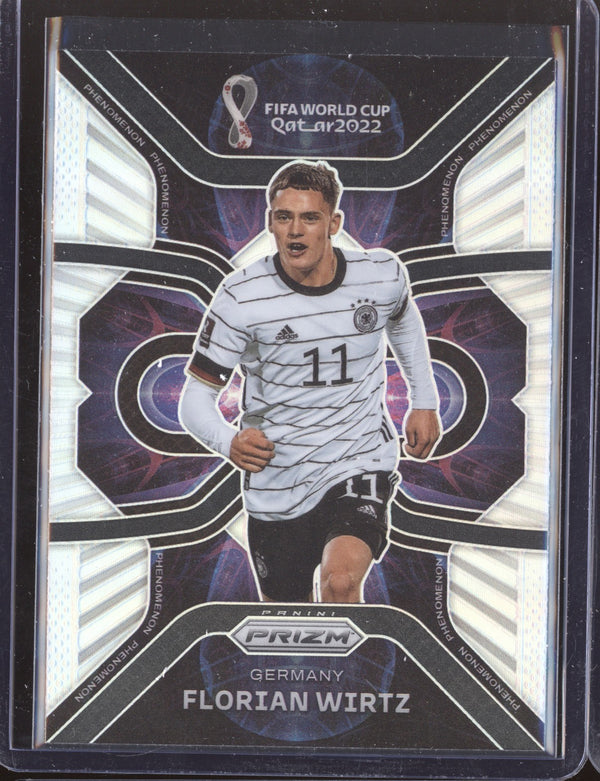 Florian Wirtz 2022 Panini Prizm World Cup  10 Phenomenon Silver