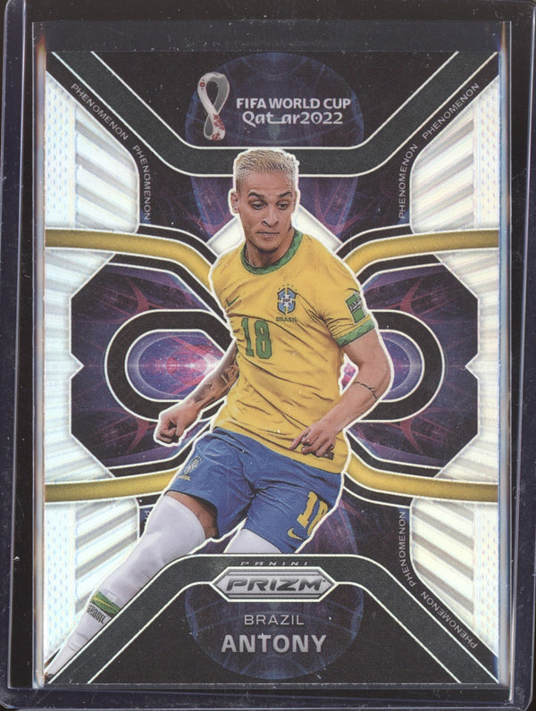 Antony  2022 Panini Prizm World Cup  28 Phenomenon Silver