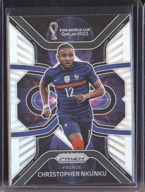 Christopher Nkunku 2022 Panini Prizm World Cup  6 Phenomenon Silver