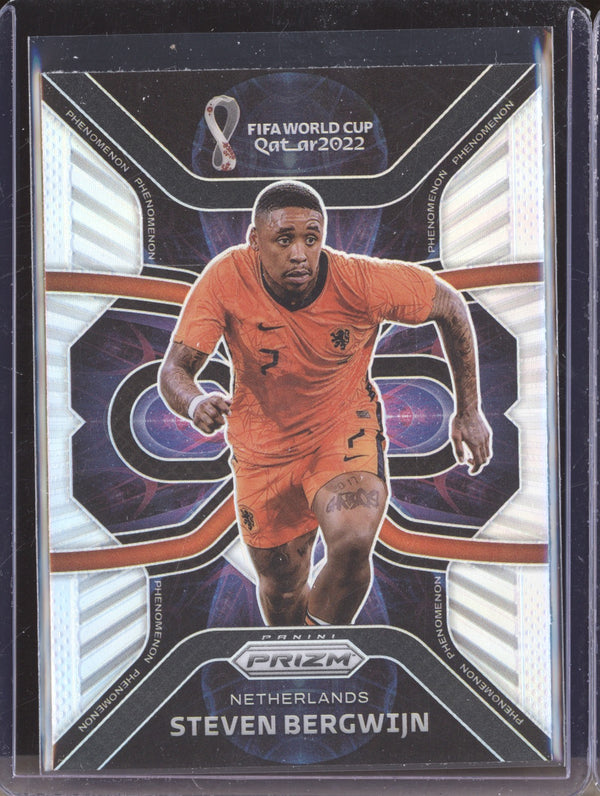 Steven Bergwijn 2022 Panini Prizm World Cup  1 Phenomenon Silver